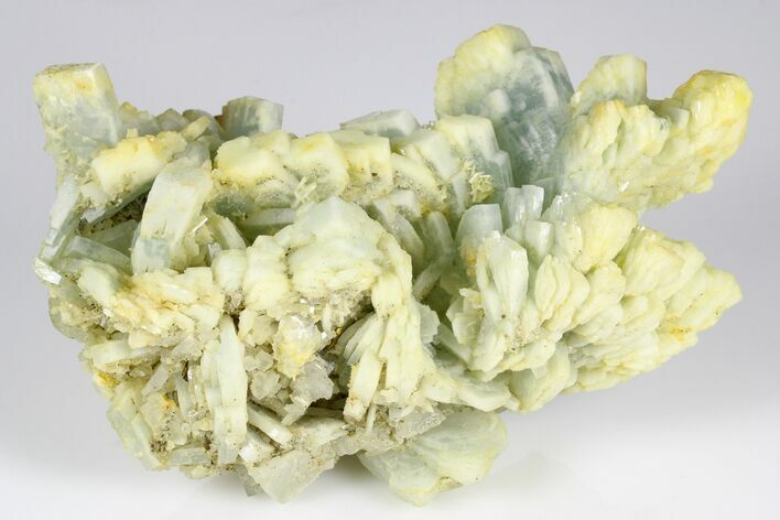 Bladed Blue Barite Crystal Cluster - Morocco #184297